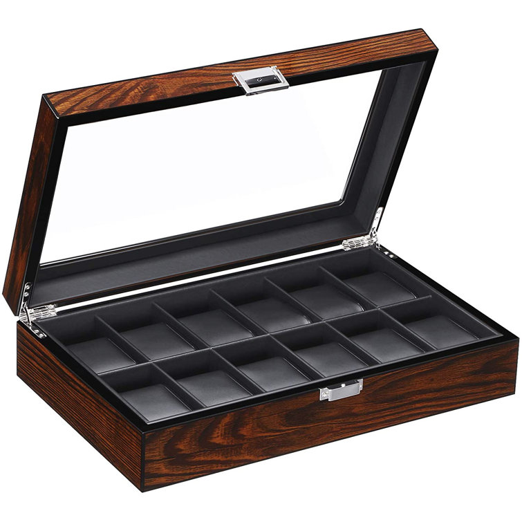 BEWISHOME Watch Box Locking Wayfair